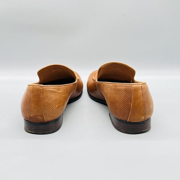 Saks Fifth Avenue Shoes Mens 10.5 Brown Leather Tassel Loafers Dress Brogue main image 8